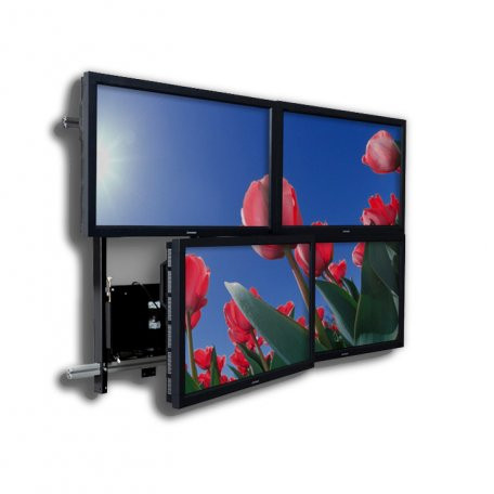 EuroMet 12476 Система креплений для сборки видеостены, 2х2 метра, настенное исполнение.