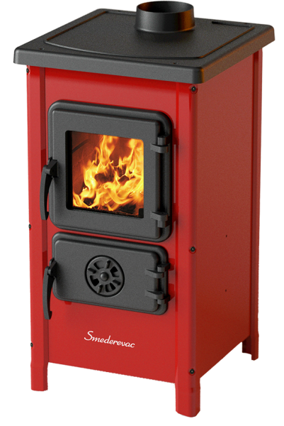 Дровяная печь MBS HAPPY E RED