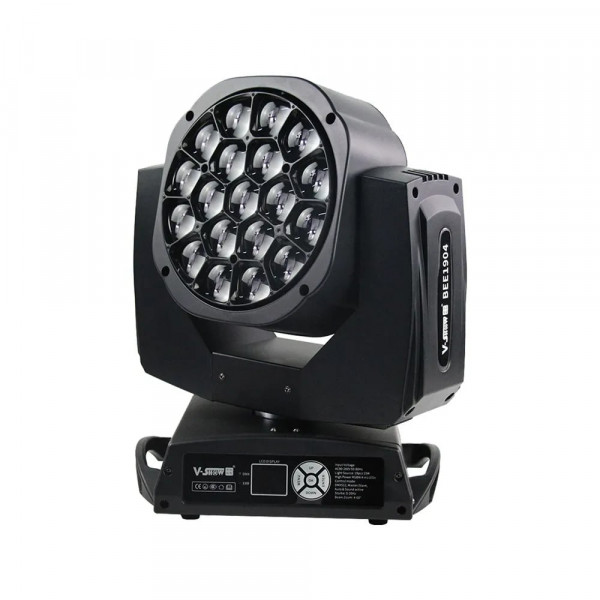 Cветодиодный вращающийся прожектор V-Show Bee1915 WASH-BEYE