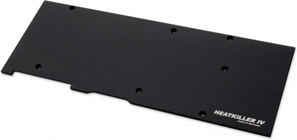 Бэкплейт для водоблока СЖО Watercool HEATKILLER IV eBC - Backplate for RTX 2080 and RTX 2080Ti Black