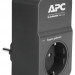 Блок силовых розеток APC, вертикальный, неуправляемый, Shuko х 1, вход Schuko, 100х63х42 мм (ВхШхГ), 16А, чёрный