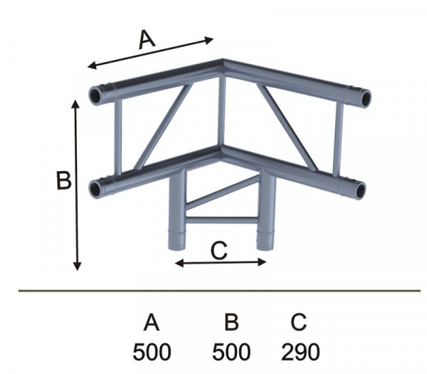Аксессуар для светового оборудования Involight CORNER2