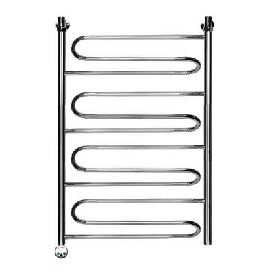 Электрический полотенцесушитель Ника ЛZ Электрическая Лесенка Зигзаг 100х60 -4 лев