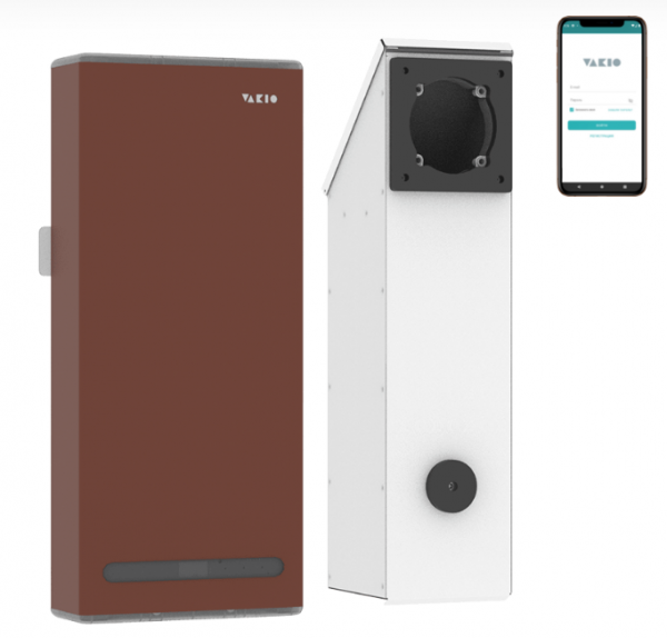 Бытовая приточно-вытяжная вентиляционная установка Vakio WINDOW SMART Уютная корица