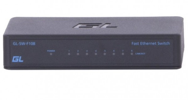 Коммутатор GIGALINK, GL-SW-F108