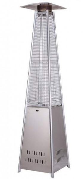 Газовый уличный обогреватель мощностью 11-12 кВт WWT 13I Stainless steel mini