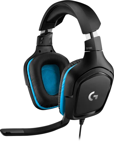 Гарнитура Logitech G431 Black (981-000772)