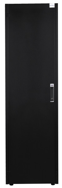 Шкаф телекоммуникационный напольный Datarex, IP20, 42U, 2010х600х1000 мм (ВхШхГ), дверь: металл, задняя дверь: металлическая стенка, боковая панель: сплошная съемная, разборный, цвет: чёрный, (DR-710531)