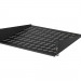 Полка TLK, перфорированная, фронтальная, 2U, 89х300 мм (ВхГ), нагрузка до 20 кг, для шкафов и стоек, с комплектом крепежа, цвет: чёрный