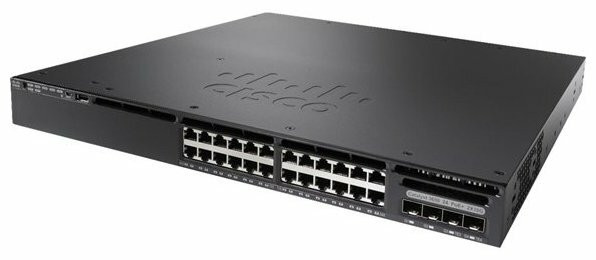 Коммутатор (свитч) Cisco WS-C3650-24TD-S