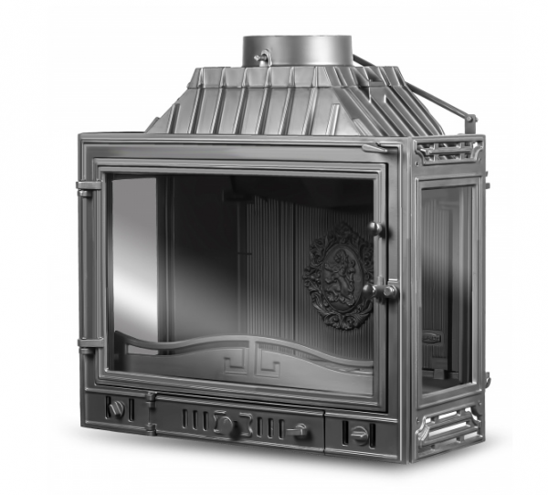 Трёхсторонняя дровяная топка Kawmet W4LP (3 стекла) 14,5 кВт