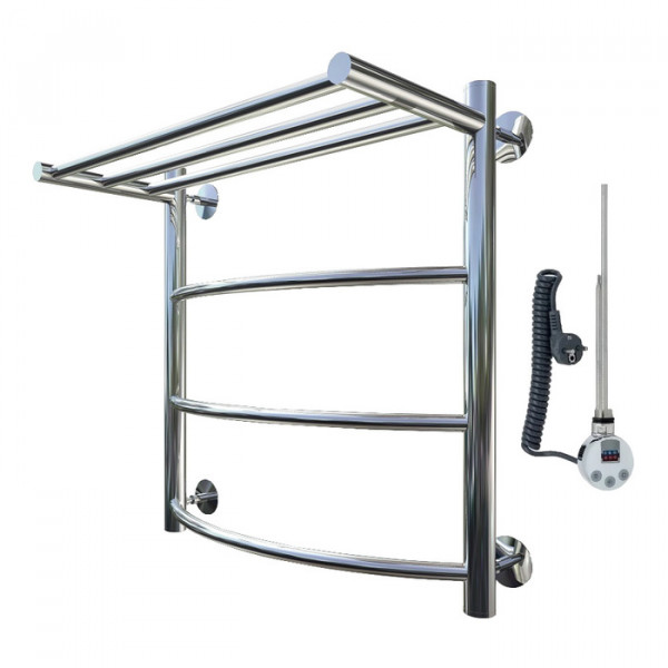 Электрический полотенцесушитель Тругор Приоритет эл ТЭН 1 П 60*50 (ЛЦ2)