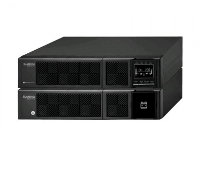 ИБП Systeme Electric Smart-Save Online SRV, 6000ВА, lcd дисплей, онлайн, универсальный, 412х438х172 (ШхГхВ), 230V, 4U,  однофазный, Ethernet, (SRVSE6KRTXLI4U)