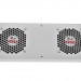Вентиляторный модуль Rem R-FAN, 48V, 45х432х195 мм (ВхШхГ), вентиляторов: 2, 86 дБ, поток: 300 м3/ч, для шкафов ШТК, ШРН, ШТВ, цвет: серый, (с колодкой и терморегулятором)