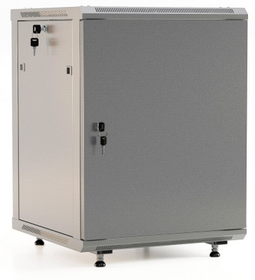 Шкаф настенный 19', 12U TWB-FC-1266-SR-RAL7035