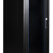 Шкаф телекоммуникационный напольный Datarex, IP20, 32U, 1566х600х1000 мм (ВхШхГ), дверь: стекло, задняя дверь: металлическая стенка, боковая панель: сплошная съемная, разборный, цвет: чёрный, (DR-700331)