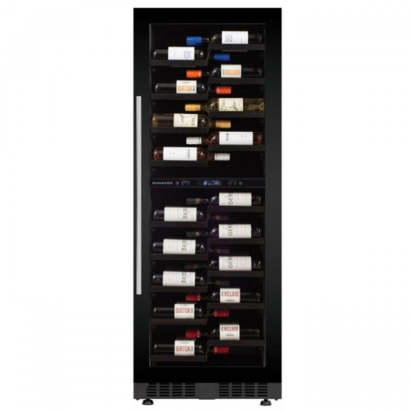 Встраиваемый винный шкаф 101-200 бутылок Dunavox DX-104.375DB