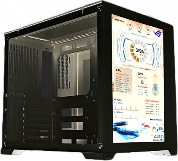 Корпус Lamptron DMS377B Monitor Case Black