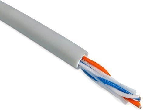 Бухта Hyperline UUTP2-C5-S24-IN-LSZH-GY-500, 500м