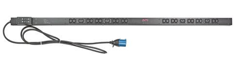 Блок силовых розеток APC, вертикальный, неуправляемый, IEC 60320 С13 х 20, IEC 60320 С19 х 4, вход IEC 320 C13, шнур 3,05 м, 1U, 1619х56х44 мм (ВхШхГ), 32А, чёрный