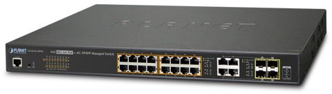 Коммутатор (свитч) PLANET GS-4210-16P4C