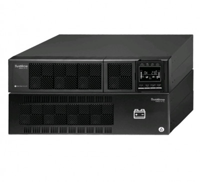 ИБП Systeme Electric Smart-Save Online SRT, 8000ВА, встроенный байпас, онлайн, универсальный, 85х505х432 (ШхГхВ), 230V,  однофазный, (SRTSE8KRTXLI-NC)