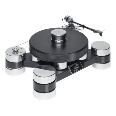 Стол проигрывателя винила Transrotor DARK STAR SILVER SHADOW с подготовкой под тонарм 9