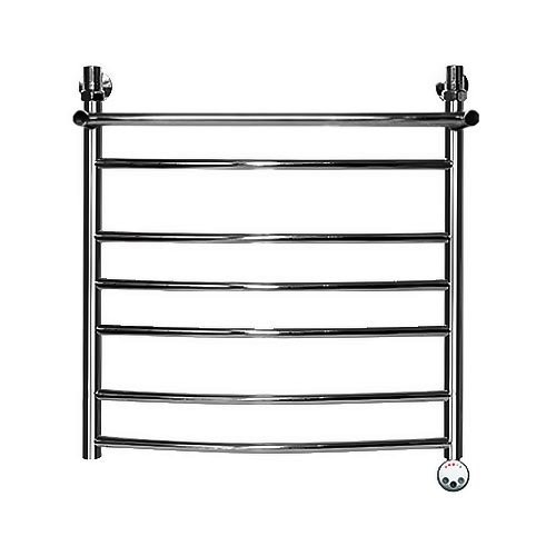 Электрический полотенцесушитель Ника ЛД(г2)/ВП Электрический (Лесенка Дуга/Верхняя Полка/группа2) 60х60 -7 прав