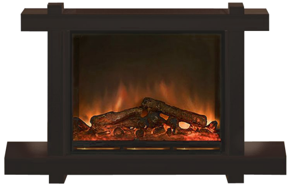 Электрокамин с широким очагом 2D Glenrich Капри Delux (Arte 28) Дуб 35