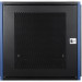 Шкаф телекоммуникационный настенный Datarex, 19", 12U, 490х600х600 мм (ВхШхГ), дверь: перфорация, боковая панель: сплошная съемная, разборный, цвет: чёрный