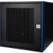 Шкаф телекоммуникационный настенный Datarex, 19", 12U, 490х600х600 мм (ВхШхГ), дверь: перфорация, боковая панель: сплошная съемная, разборный, цвет: чёрный