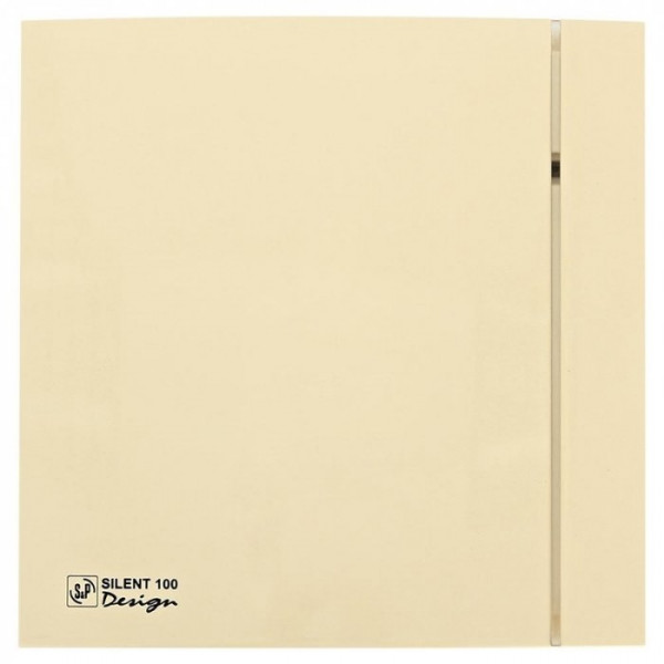 Вытяжка для ванной диаметр 100 мм Soler & Palau SILENT-100 CZ IVORY DESIGN-4C