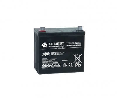 Аккумулятор для ИБП B.B.Battery UPS, 224х139х228 мм (ВхШхГ),  необслуживаемый электролитный,  12V/53 Ач, (BB.UPS 12220W)