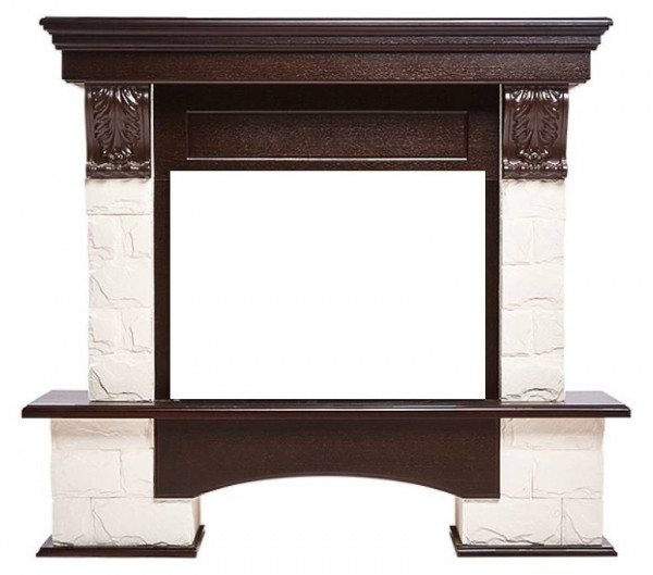 Широкий портал Firelight Forte 25S Белый/Темный дуб