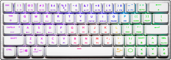 Клавиатура Cooler Master SK622 White (Red Switch) (SK-622-SKTR1-RU)