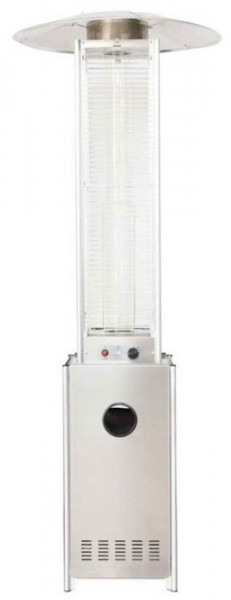 Газовый уличный обогреватель мощностью 11-12 кВт WWT 13S Stainless steel