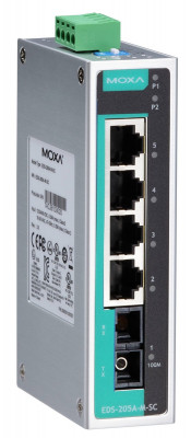 Коммутатор MOXA, EDS-205A-M-SC