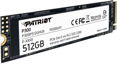 Накопитель SSD 512Gb Patriot P300 (P300P512GM28) OEM