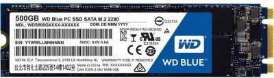 Накопитель SSD 500Gb WD Blue (WDS500G2B0B)