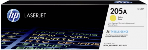 Картридж HP CF532A (№205A) Yellow