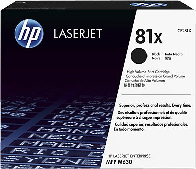 Картридж HP CF281X (№81X) Black