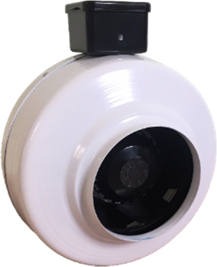 Канальный круглый вентилятор VANVENT ВКВ 315 К (крашеный корпус)