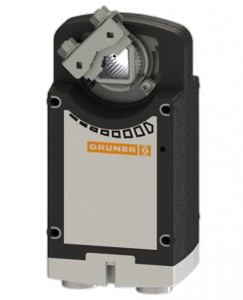 Электропривод с возвратной пружиной Gruner 361C-024-10-S2