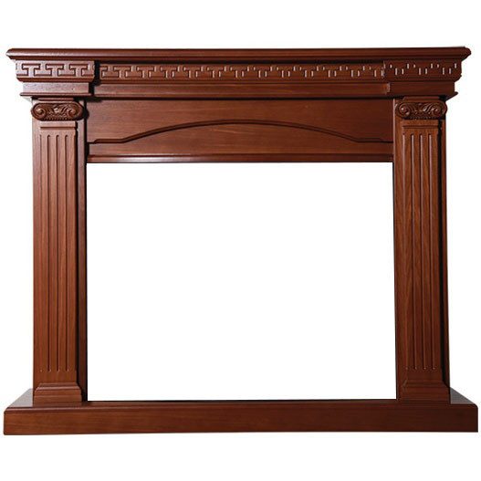 Широкий портал InterFlame Афина Под очаг Panoramic 33 (тёмный дуб; венге)