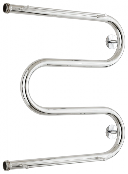 Водяной полотенцесушитель СТИЛЬЕ ПС М-обр. 2П 500х500 резьба-сгон 1