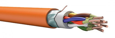 Кабель для систем ОПС и СОУЭ низкотоксичный КПВСЭВнг(А)-FRLSLTx 2х2х1,0