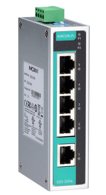 Коммутатор MOXA, EDS-205A-T