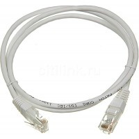 Шнур коммутационный TWT, кат. 5е, неэкр., U/UTP, RJ45/RJ45, 1.5м, PVC, белый, (TWT-45-45-1.5-WH 10 PCS)