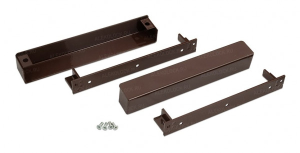 Комплект монтажа для замка MK 400S (коричневый)