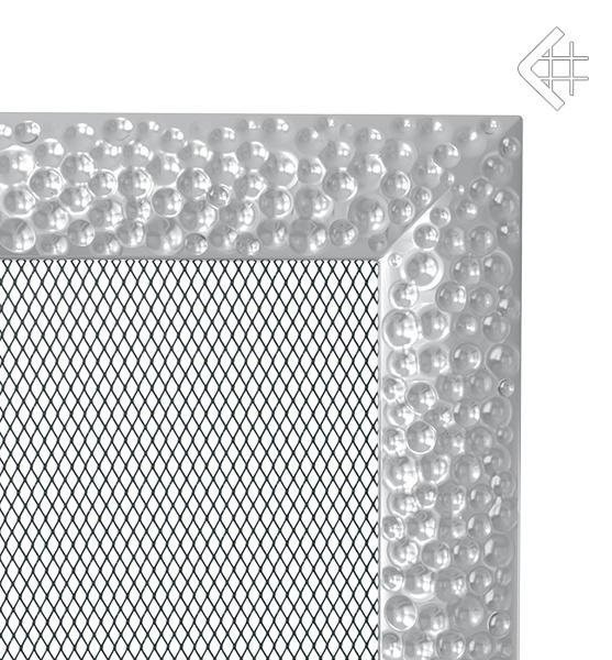 Вентиляционная решетка для камина Kratki 11x42 Venus никелированная 42VN